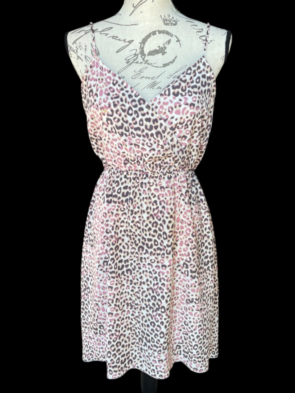 Kardashian Kollection Pastel Leopard Dress in Pink and Cream 2013 Collection - M - Picture 2 of 9